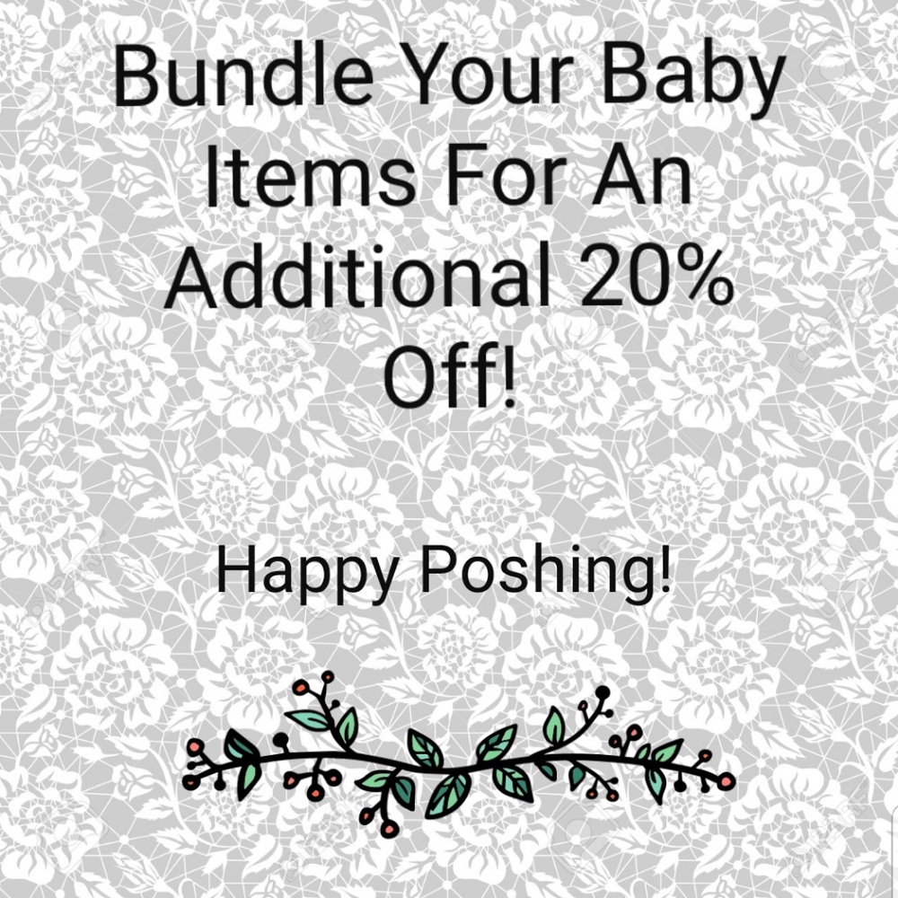 Bundle Your Baby Items For A Great Discount!